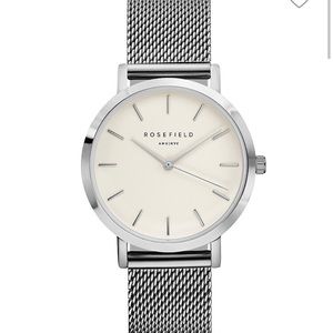 Rosefield silver watch